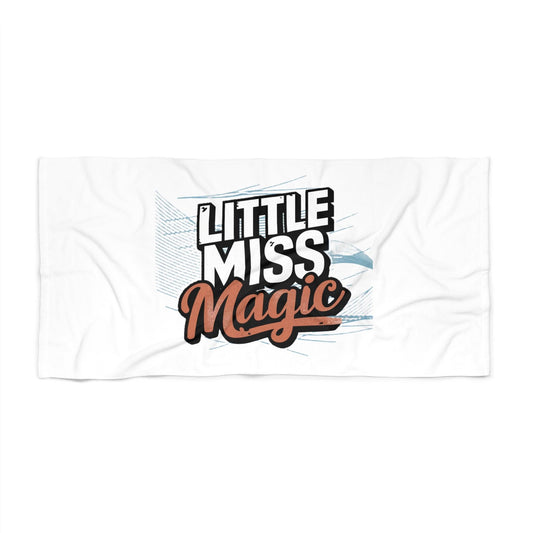 Little Miss Magic Beach Towel Wrap - Coastal Collections