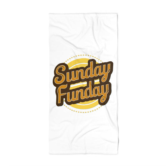 Sunday Funday Beach Towel - Coastal Collections